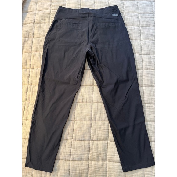 Eddie Bauer Pants - Eddie Bauer Pants Womens 12 Black Horizon Straight Ankle Outdoor Water Repellent